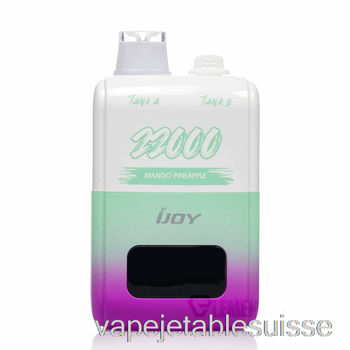 Vape Suisse Ijoy Sd22000 Jetable Mangue Ananas